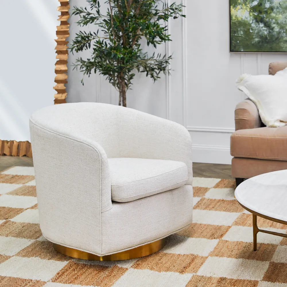 Belvedere Swivel Arm Chair