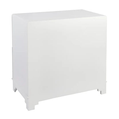 Greek Key Bedside Table
