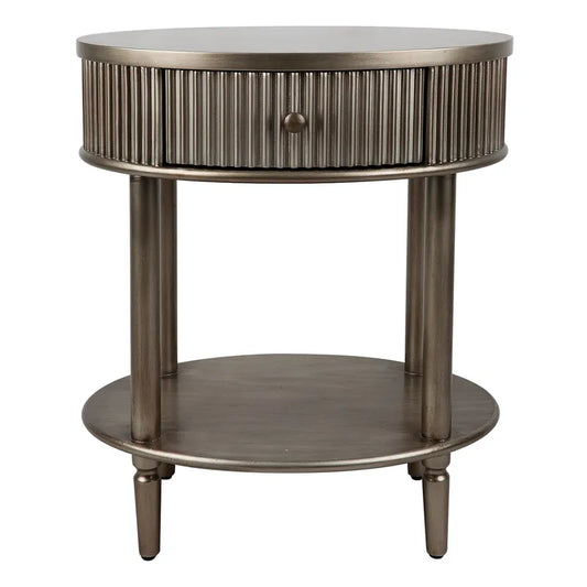 Arielle Oval Bedside Table