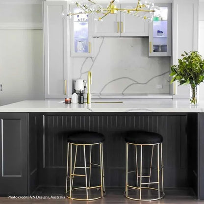 Aiden Steel Kitchen Stool