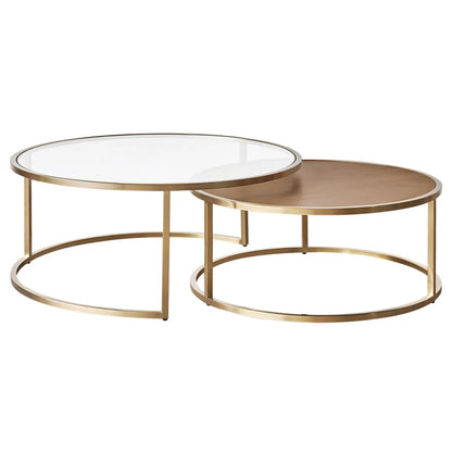 Chloe Stone Nesting Coffee Tables