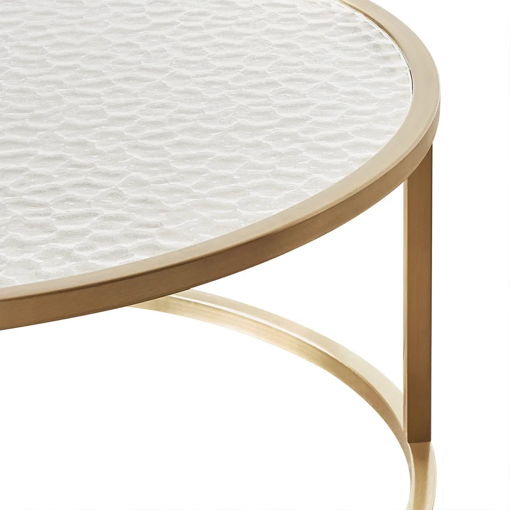 Chloe Stone Nesting Coffee Tables