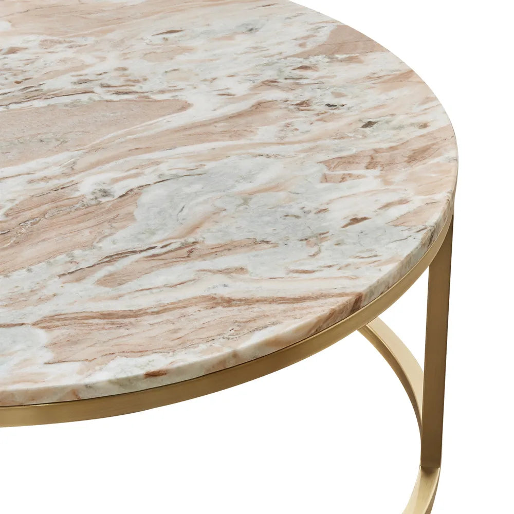 Chloe Stone Nesting Coffee Tables