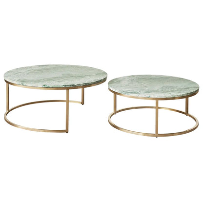 Chloe Stone Nesting Coffee Tables