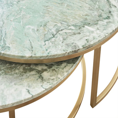 Chloe Stone Nesting Coffee Tables